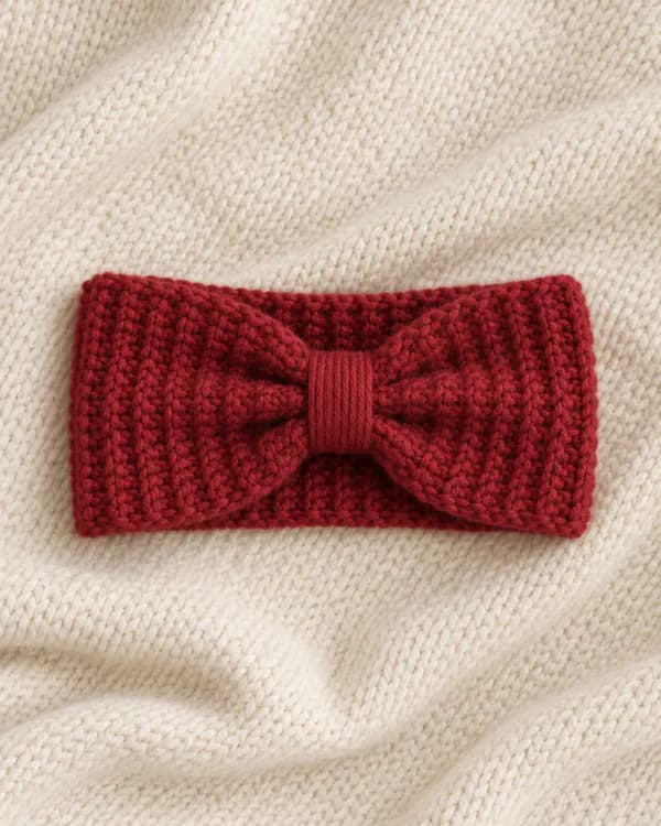 Illustrative image: Ribbed headband