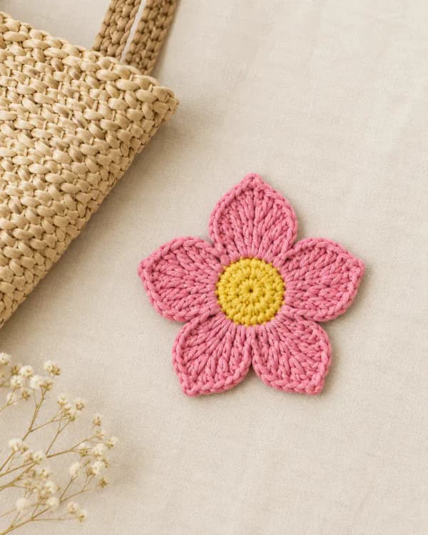 Illustrative image: Flower appliqué