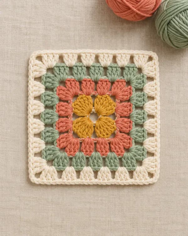 Illustrative image: Classic granny square