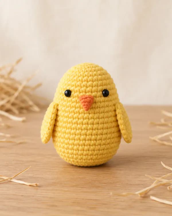 Illustrative image: Little chick amigurumi